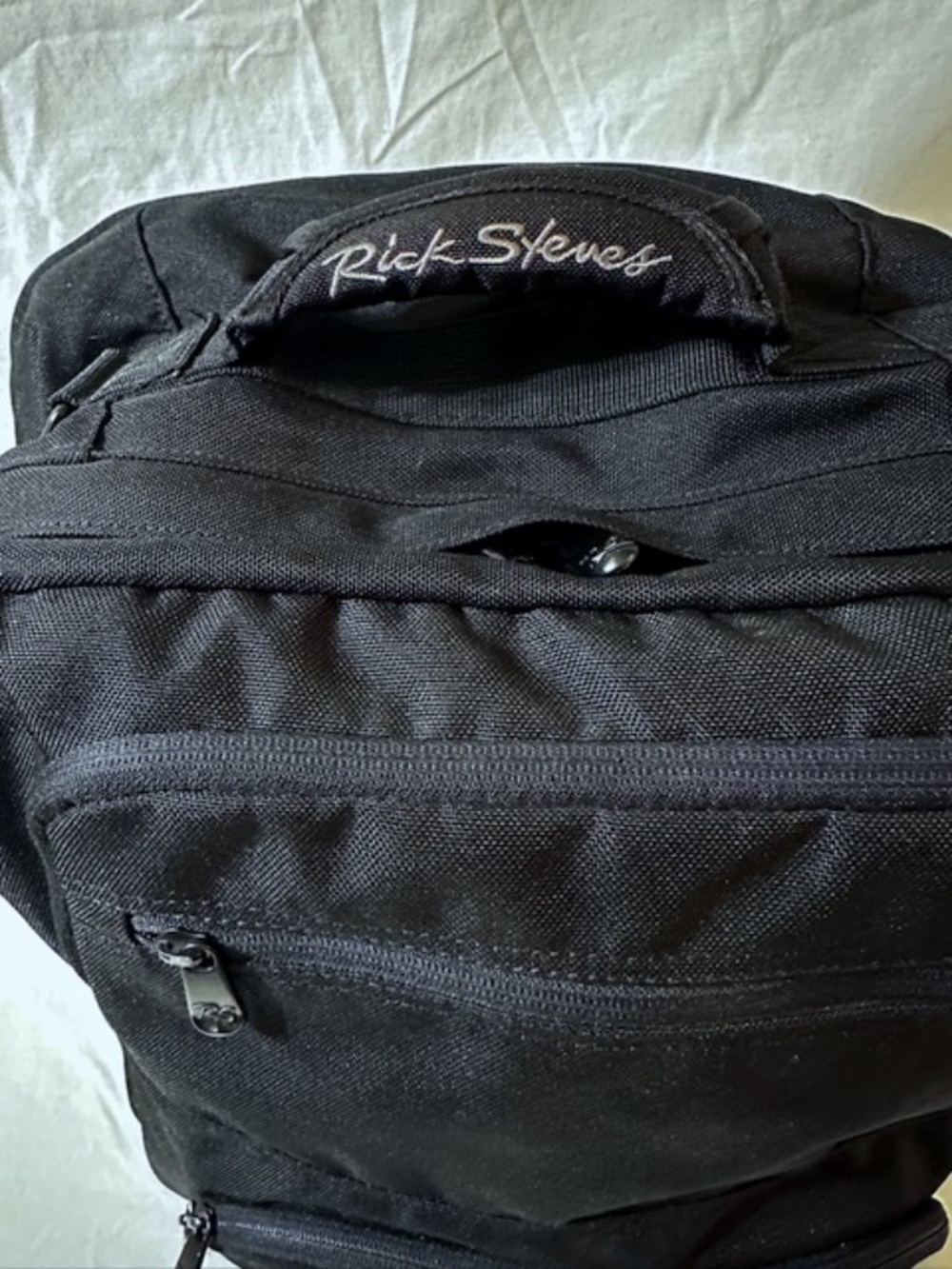 Rick Steves Perfect Europe Trip Convertible Backpack Carry On Luggage Black - Picture 6 of 13